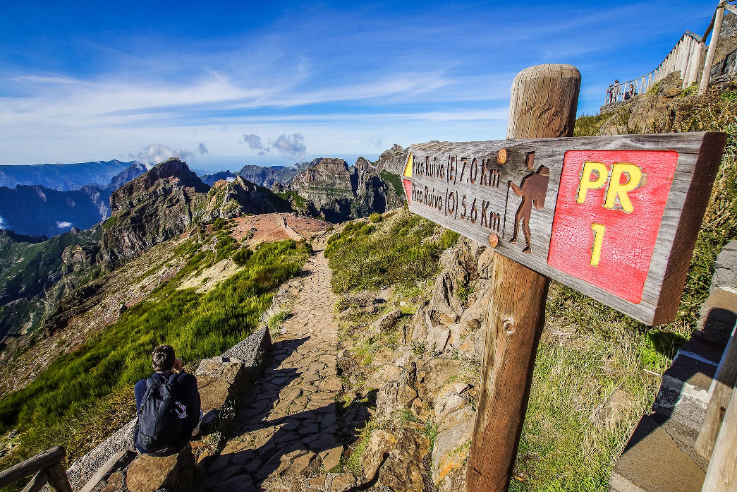 Pixabay PR1 hiking in Madeira, Pico Ruivo