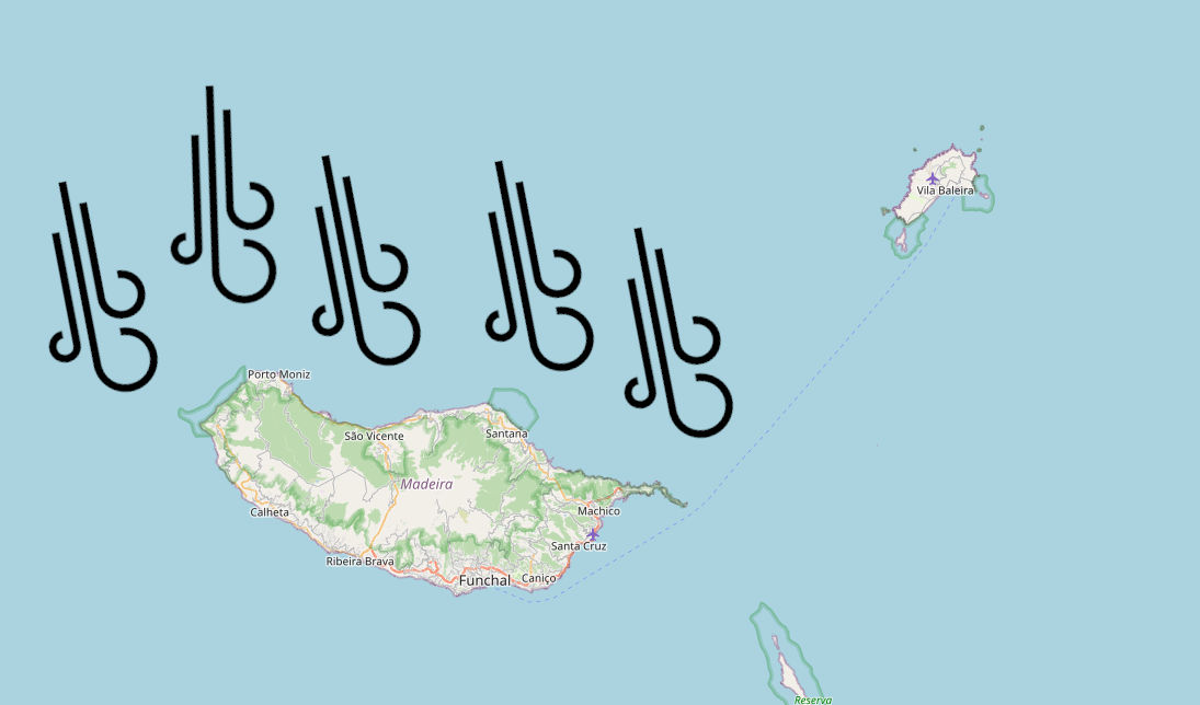 Origin of winds in Madeira