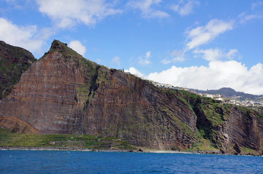 Cabo Girao seen from the Atlantic Ocean