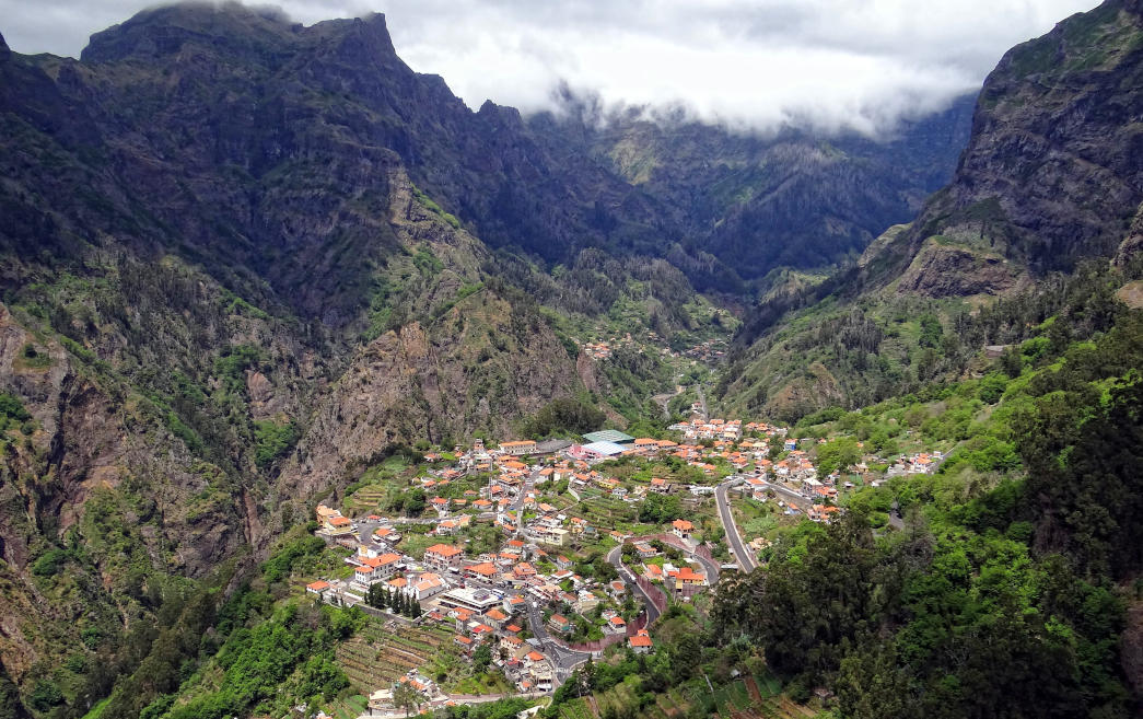 Le village de Curral das Freiras - Madère