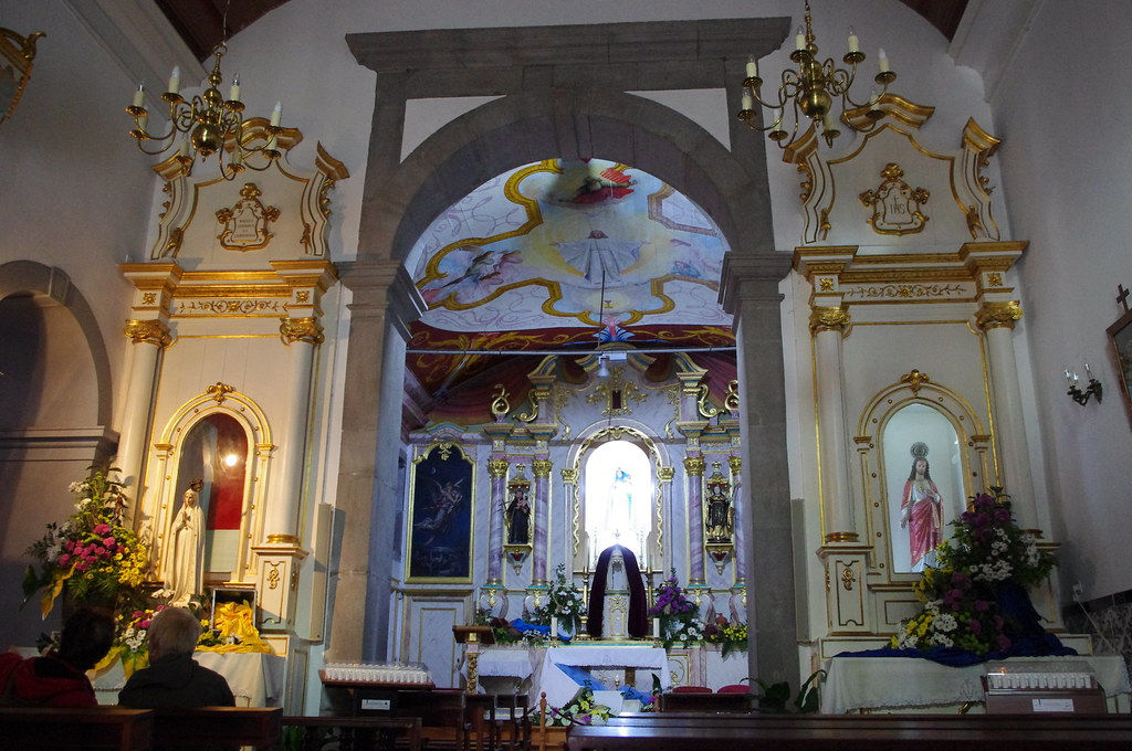 Intérieur de l'église Notre Dame de la Délivrance - Curral das Freiras Madère