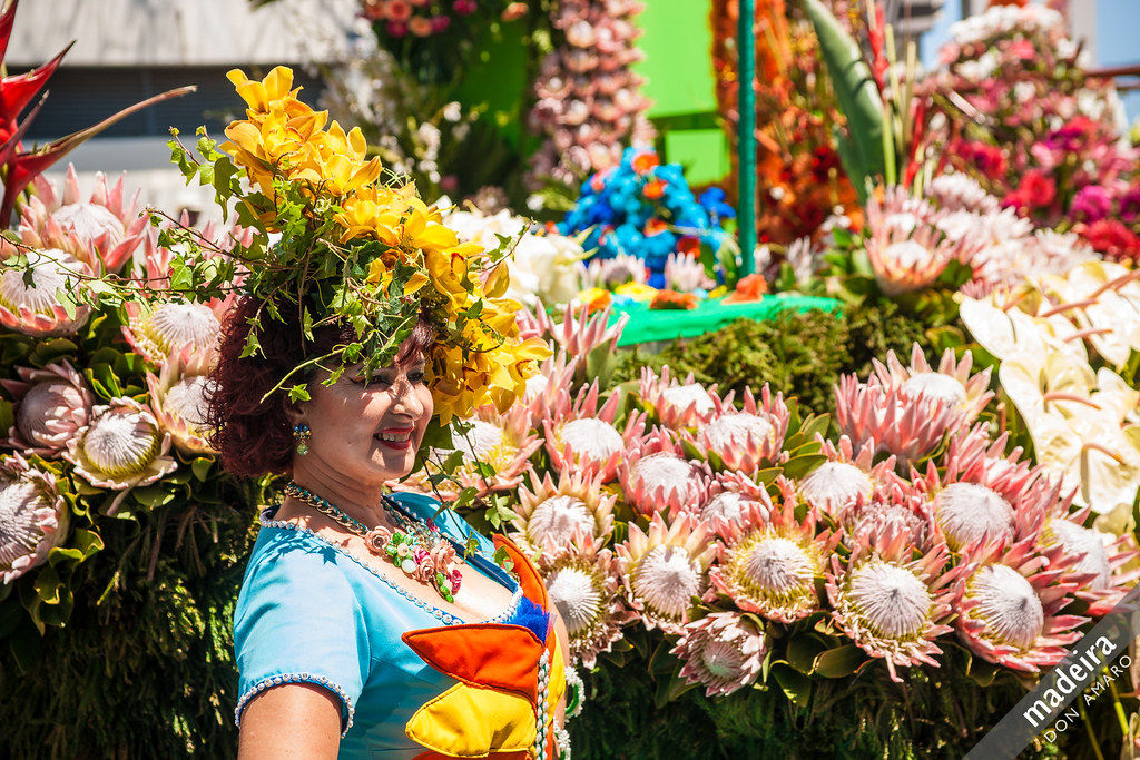 flower festival, costume parade