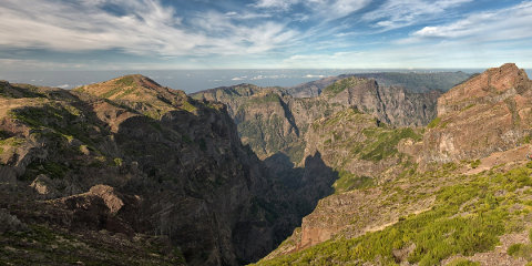 Les picos de Madère : une île volcanique