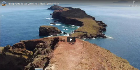 Vidéo : la pointe de São Lourenço avec un drone !