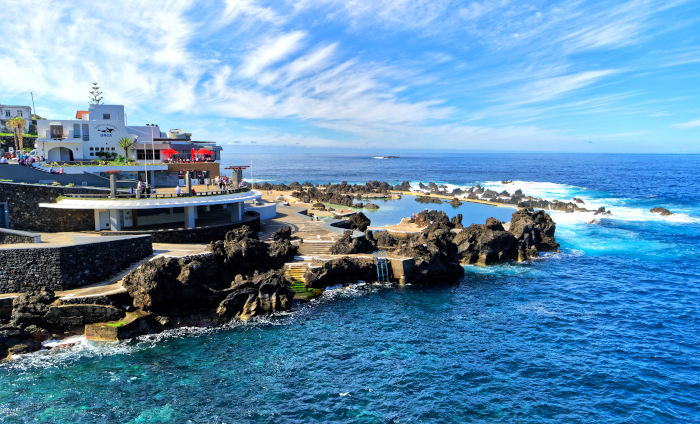 Piscine complexe balnéaire à Porto Moniz