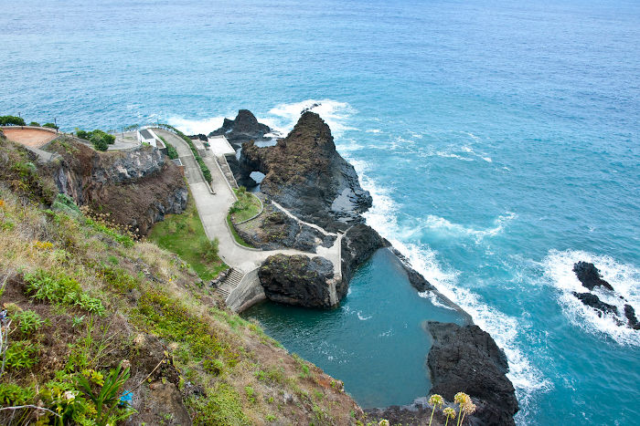 Seixal natural swimming pool