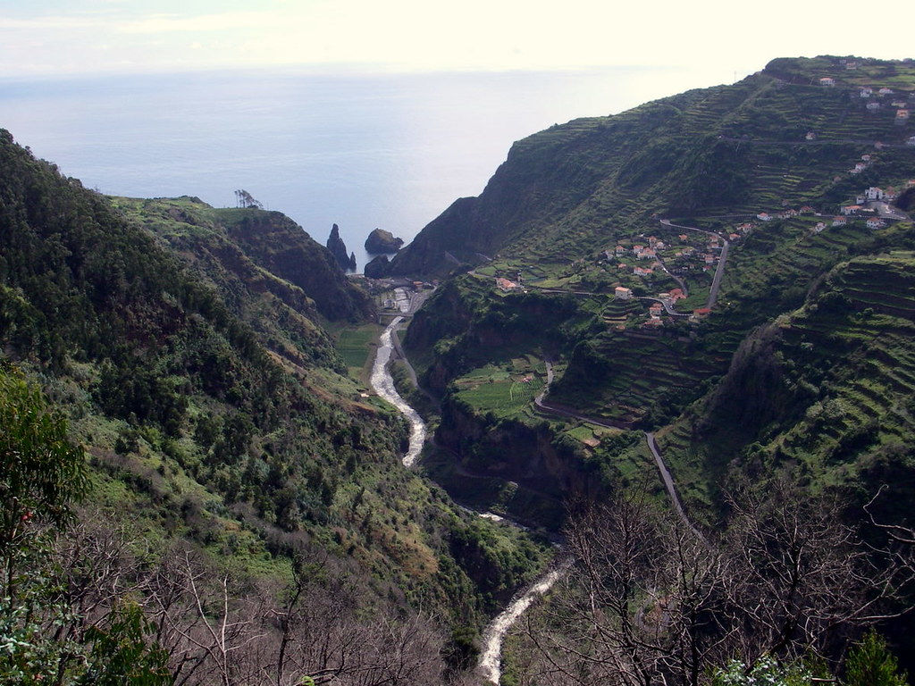 village et vallée Ribeira da Janela 