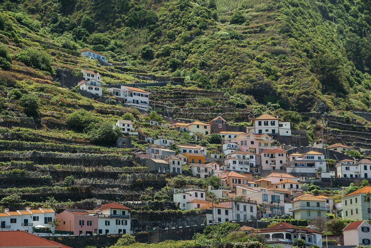 Terraced village